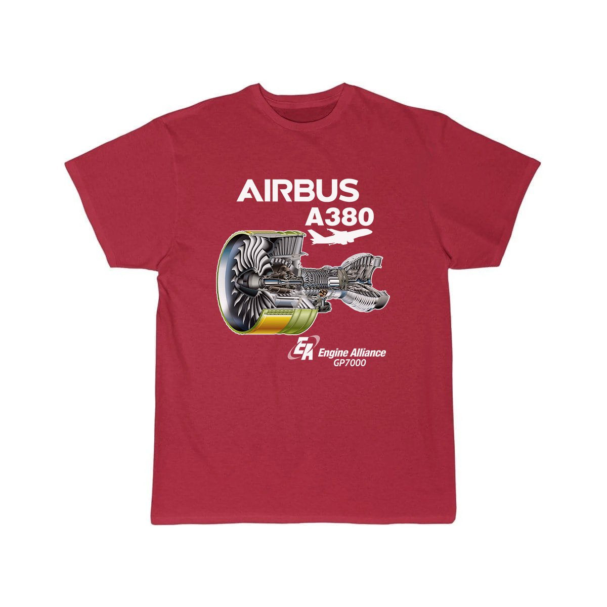 Airbus A380 Engine Alliance GP700 Aviation Pilot T-Shirt THE AV8R