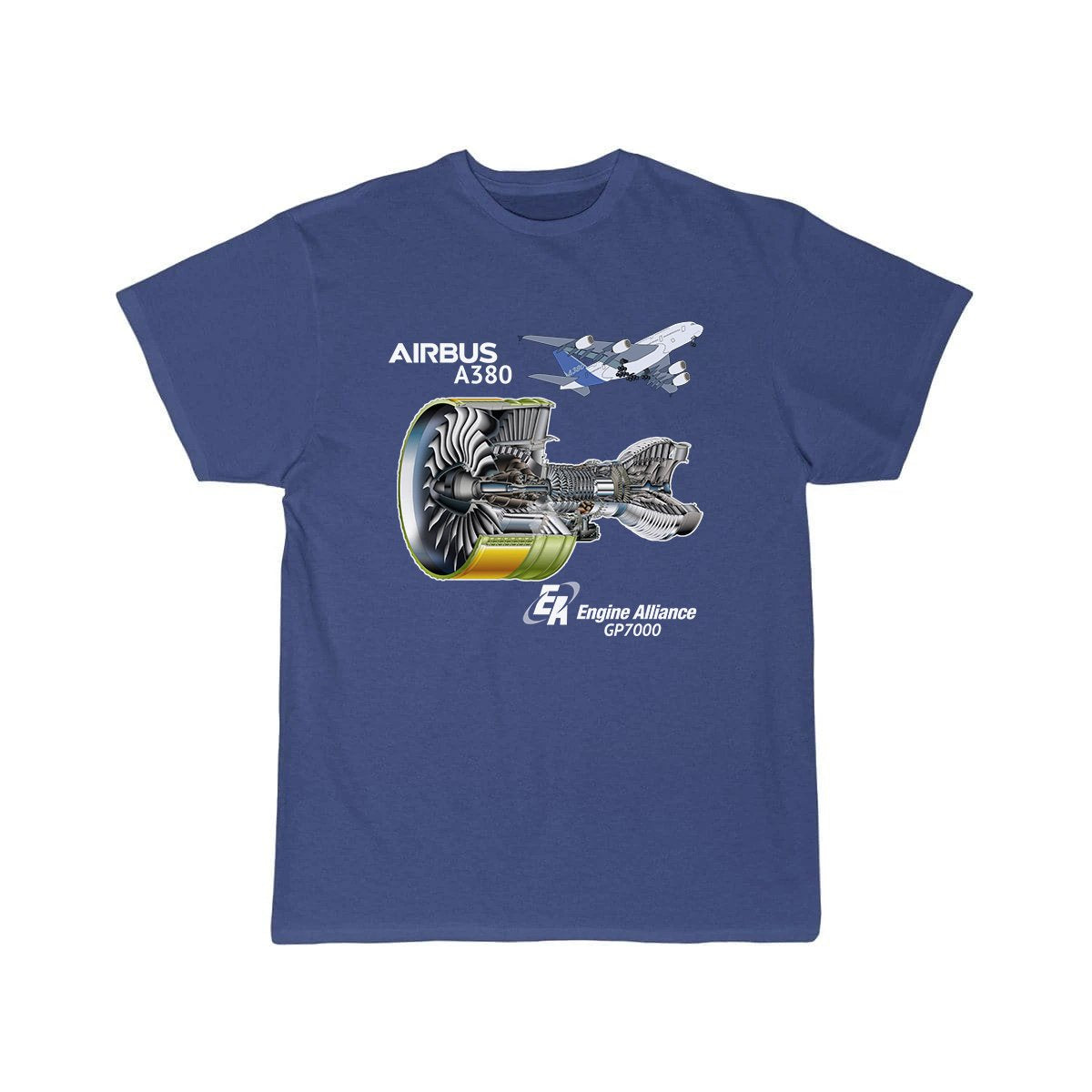 Airbus A380 Engine Alliance GP700 Aviation Pilot T-Shirt THE AV8R