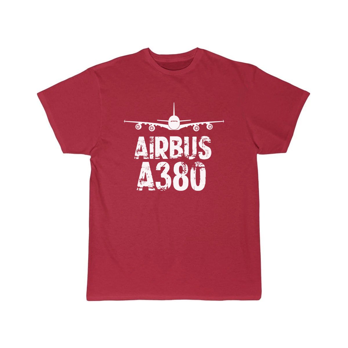 Airbus A380 Fade Aviation Pilot T-Shirt THE AV8R