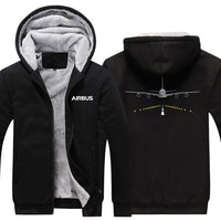 Thumbnail for AIRBUS A380 RUNWAY DESIGNED ZIPPER SWEATERS THE AV8R