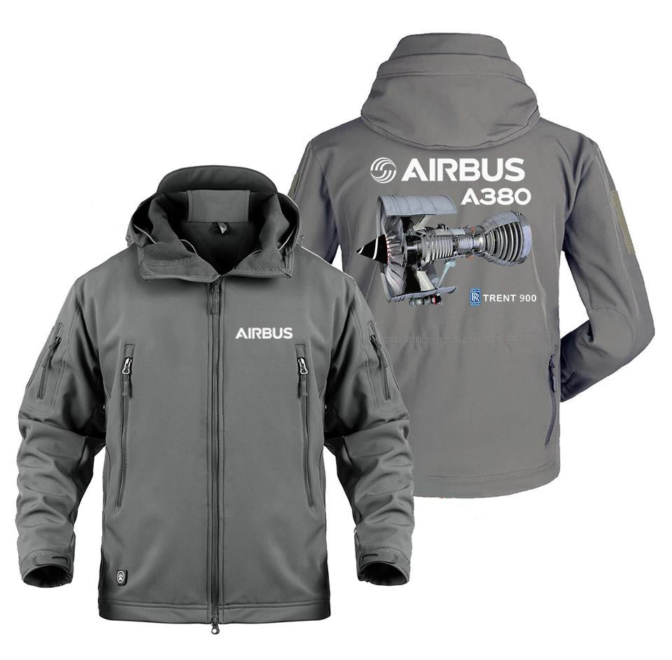 AIRBUS A380 TRENT 900 DESIGNED MILITARY FLEECE THE AV8R