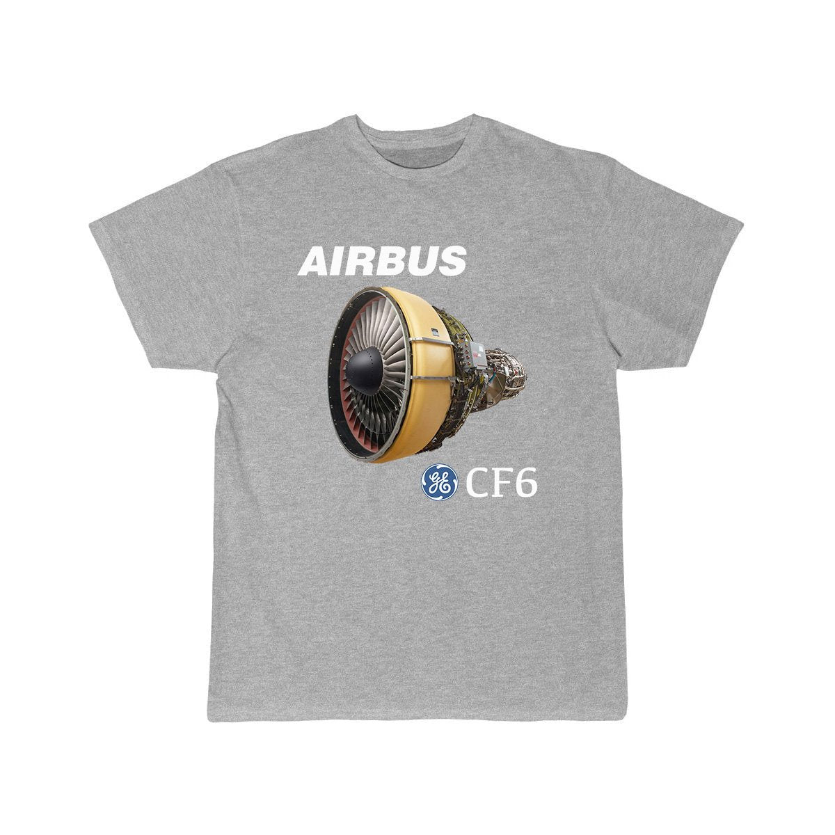 Airbus CF6 Aviation Pilot T-Shirt THE AV8R