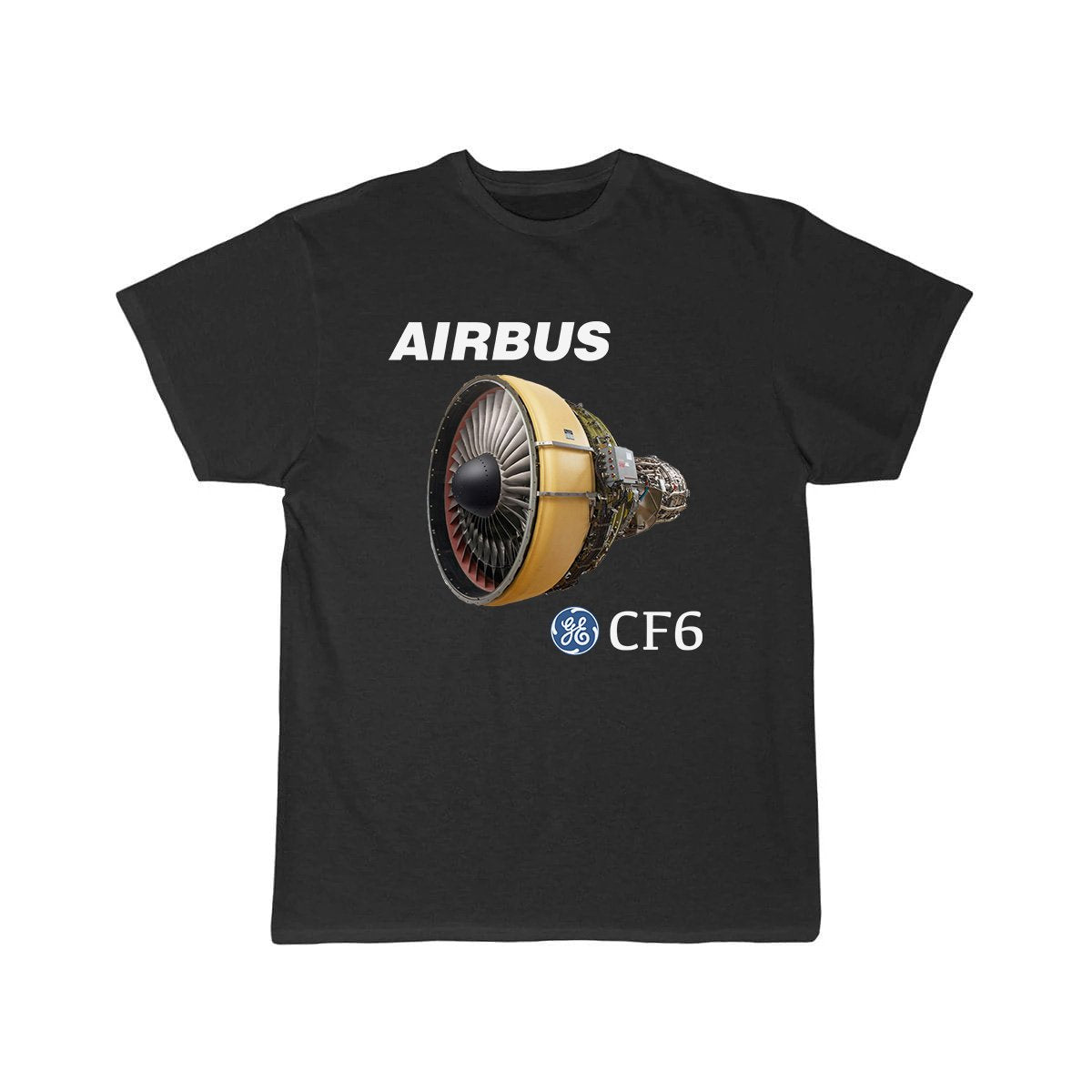 Airbus CF6 Aviation Pilot T-Shirt THE AV8R