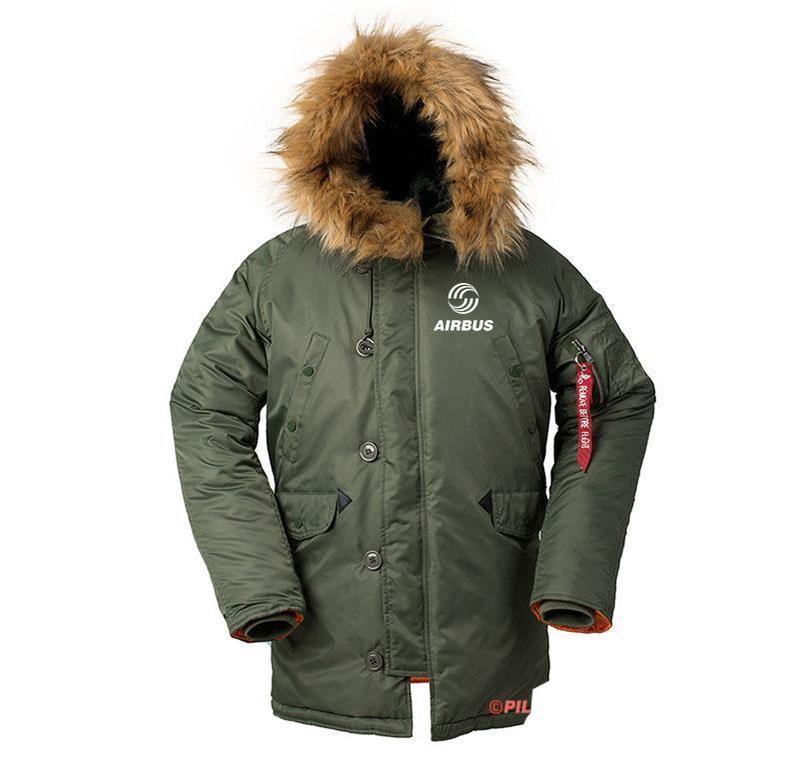 AIRBUS  DESIGNED WINTER N3B PUFFER COAT THE AV8R