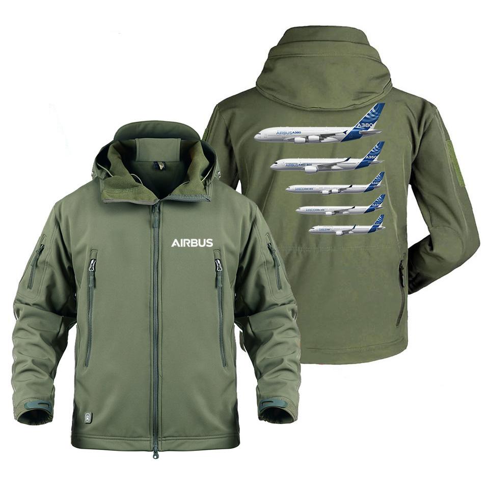 AIRBUS  FAMILY DESIGNED MILITARY FLEECE THE AV8R