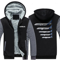 Thumbnail for AIRBUS  FAMILY DESIGNED ZIPPER SWEATERS THE AV8R