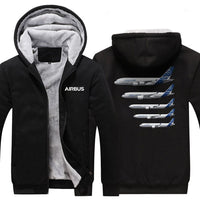 Thumbnail for AIRBUS  FAMILY DESIGNED ZIPPER SWEATERS THE AV8R