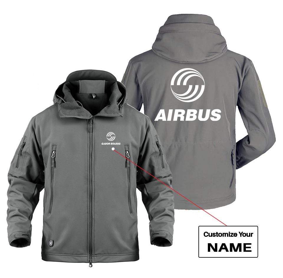 AIRBUS  LOGO CUSTOM NAME DESIGNED MILITARY FLEECE THE AV8R