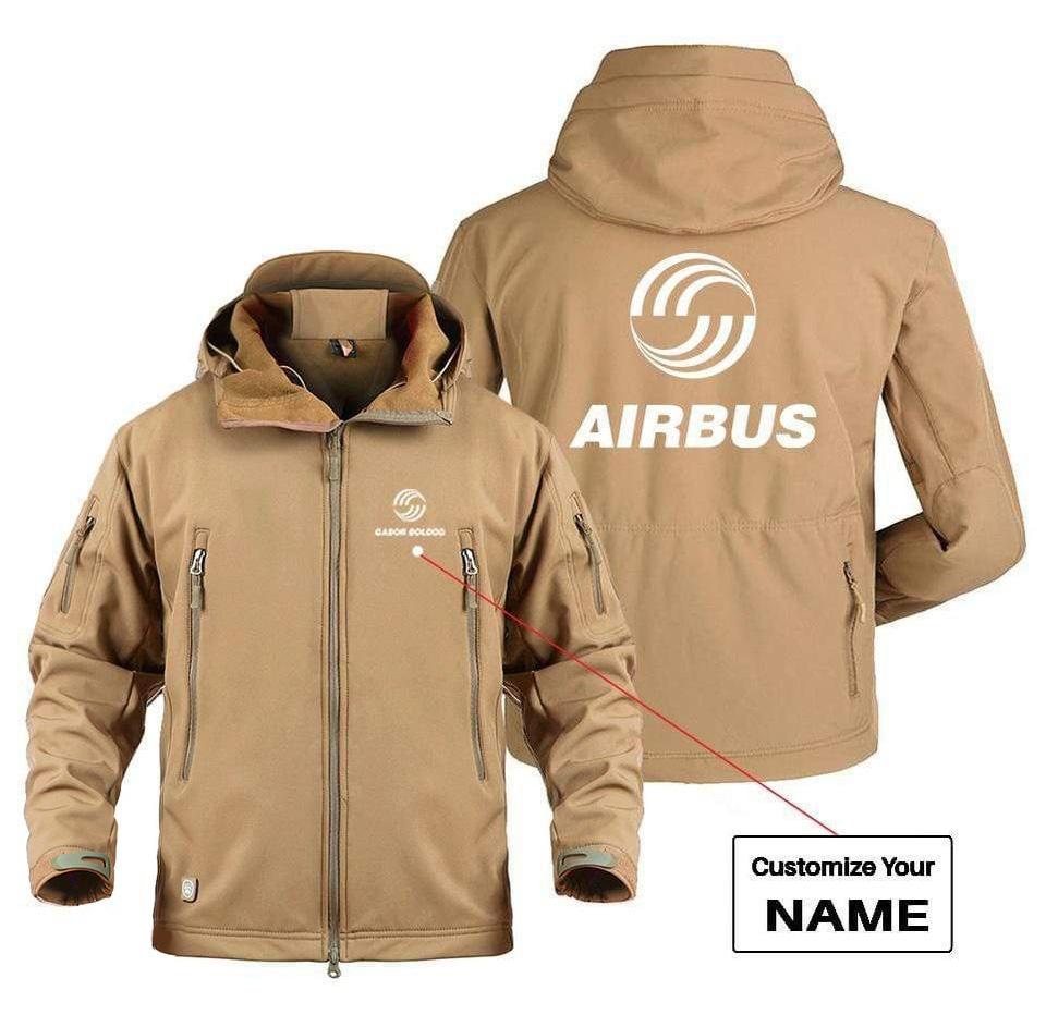 AIRBUS  LOGO CUSTOM NAME DESIGNED MILITARY FLEECE THE AV8R