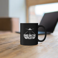 Thumbnail for DIBS ON THE PILOT RUNNING  DESIGNED - MUG Printify