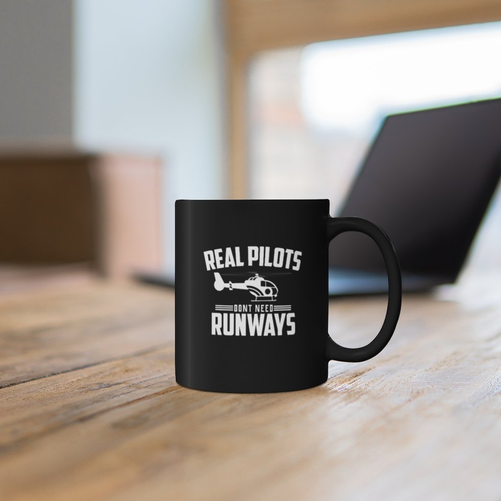 REAL PILOTS RUNWASYS DESIGNED - MUG Printify