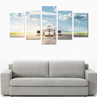 Thumbnail for AIRPLANE READY TO TAKE OFF CANVAS PRINT SETS C (NO FRAME) THE AV8R