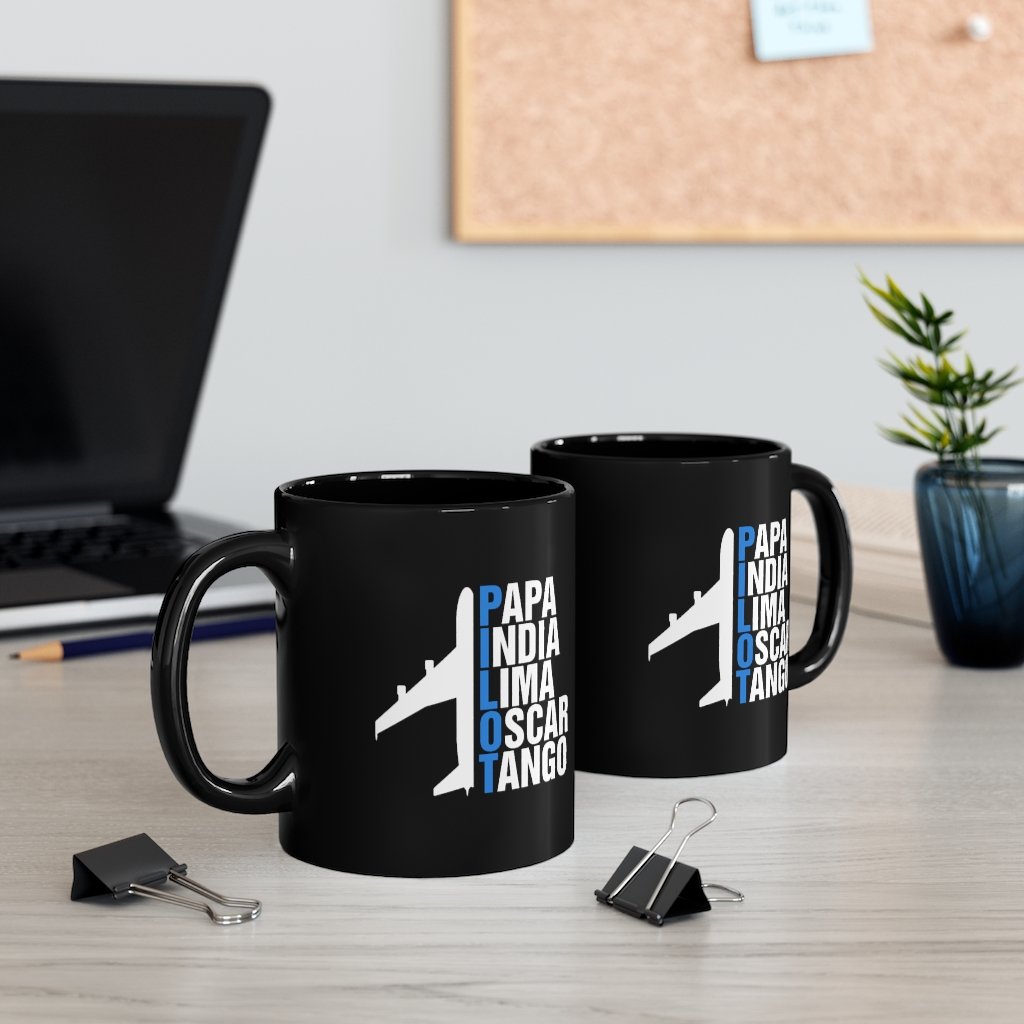 PILOT  DESIGNED -MUG Printify