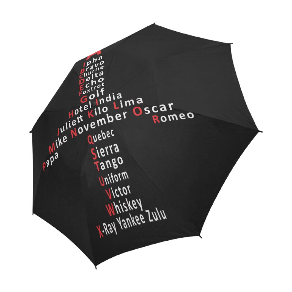 ALPHABET SEMI-AUTOMATIC FOLDABLE UMBRELLA (MODEL U05) e-joyer