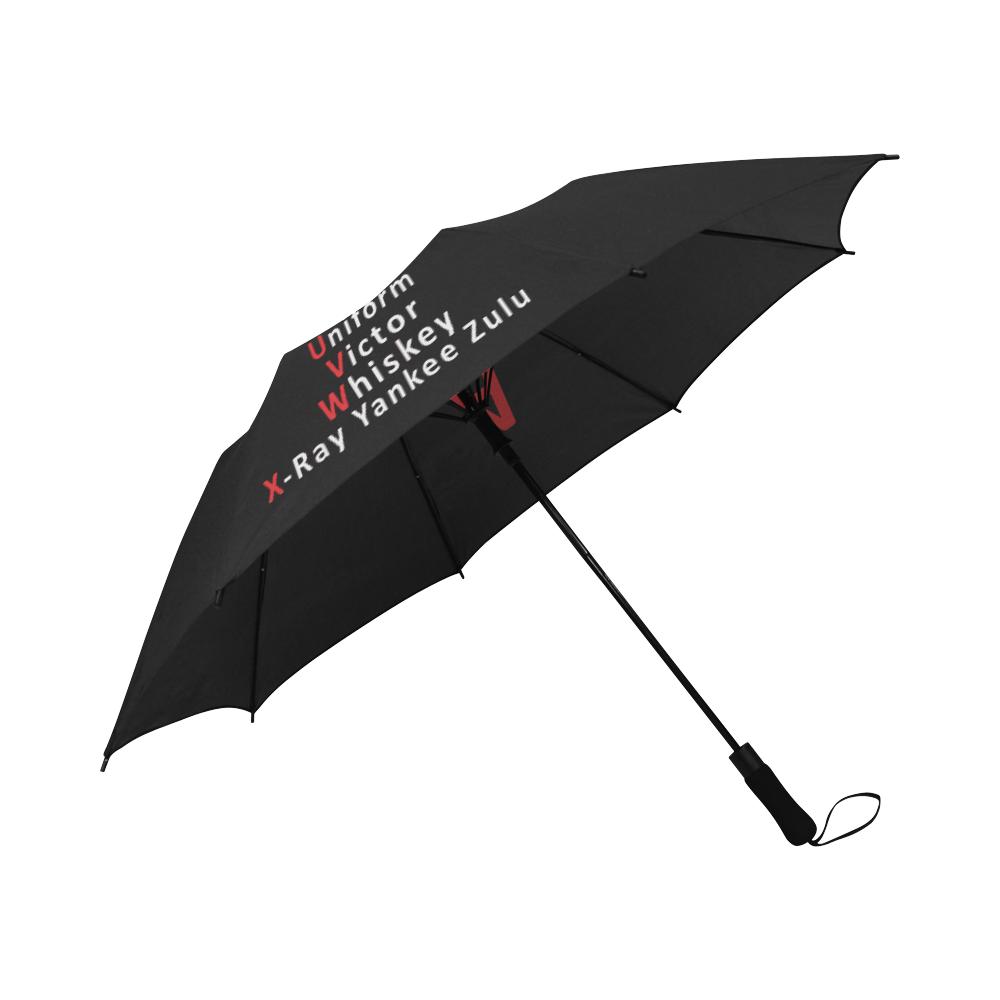 ALPHABET SEMI-AUTOMATIC FOLDABLE UMBRELLA (MODEL U05) e-joyer