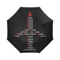 Thumbnail for ALPHABET SEMI-AUTOMATIC FOLDABLE UMBRELLA (MODEL U05) e-joyer