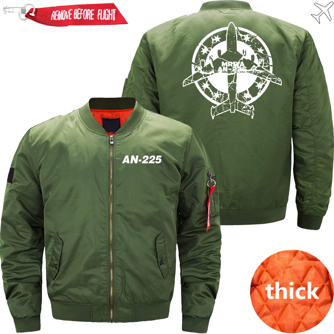 ANTONOV AN-225 STAMP - JACKET THE AV8R