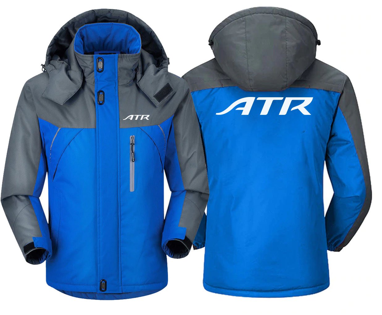 ATR LOGO DESIGNED WINDBREAKER JACKET THE AV8R