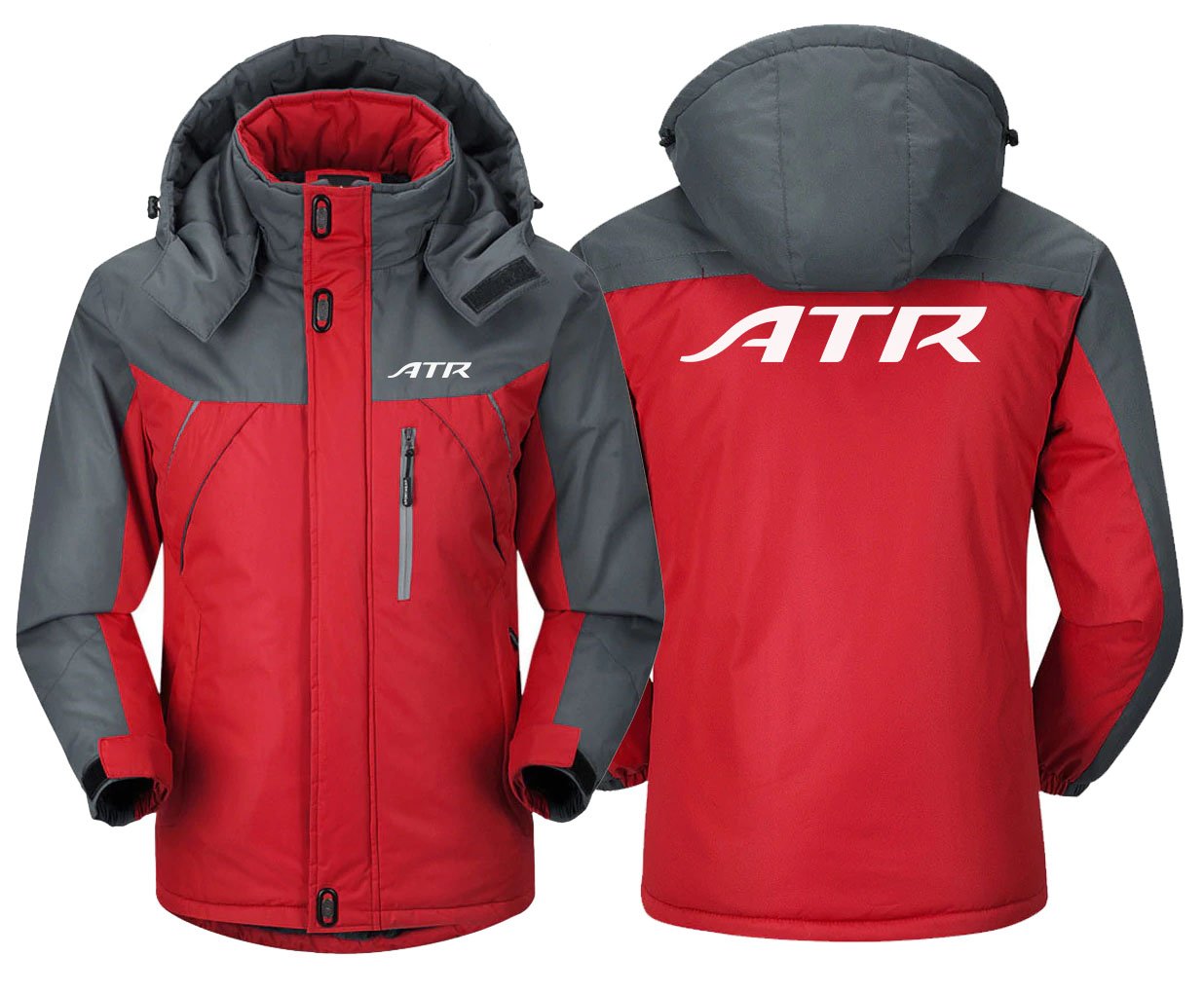 ATR LOGO DESIGNED WINDBREAKER JACKET THE AV8R