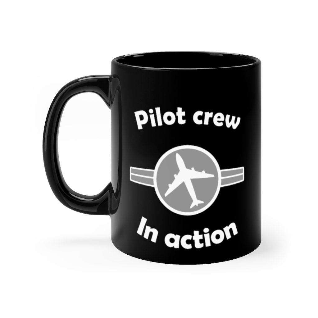 PILOT CREW IN ACTION DESIGNED - MUG Printify