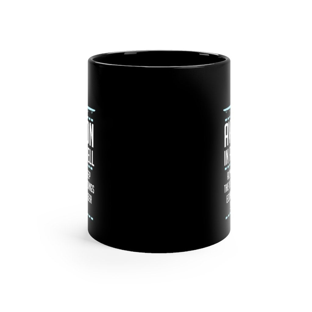 AVIATION IN A NUTSHELL DESIGNED - MUG Printify