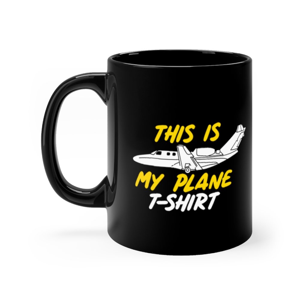 THIS IS MY PLANE  DESIGNED -MUG Printify