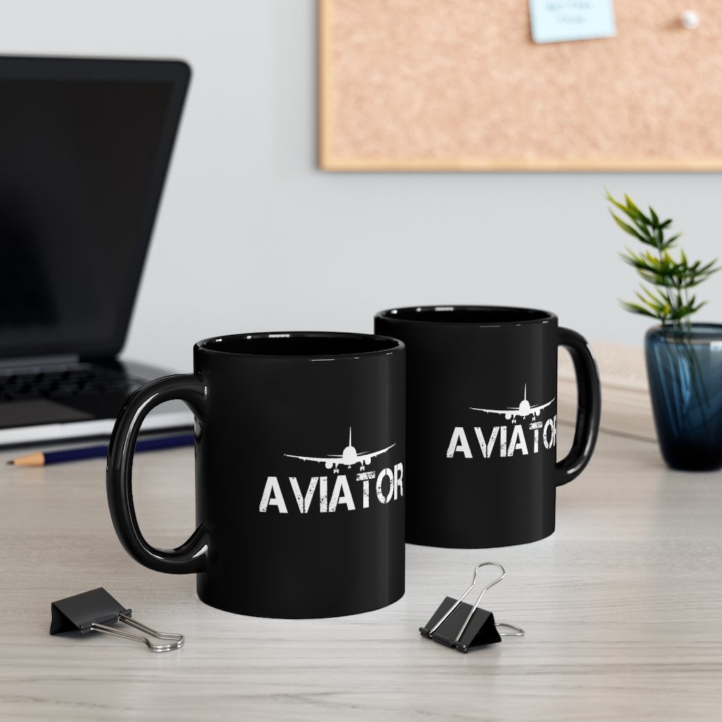 AVIATOR DESIGNED - MUG Printify