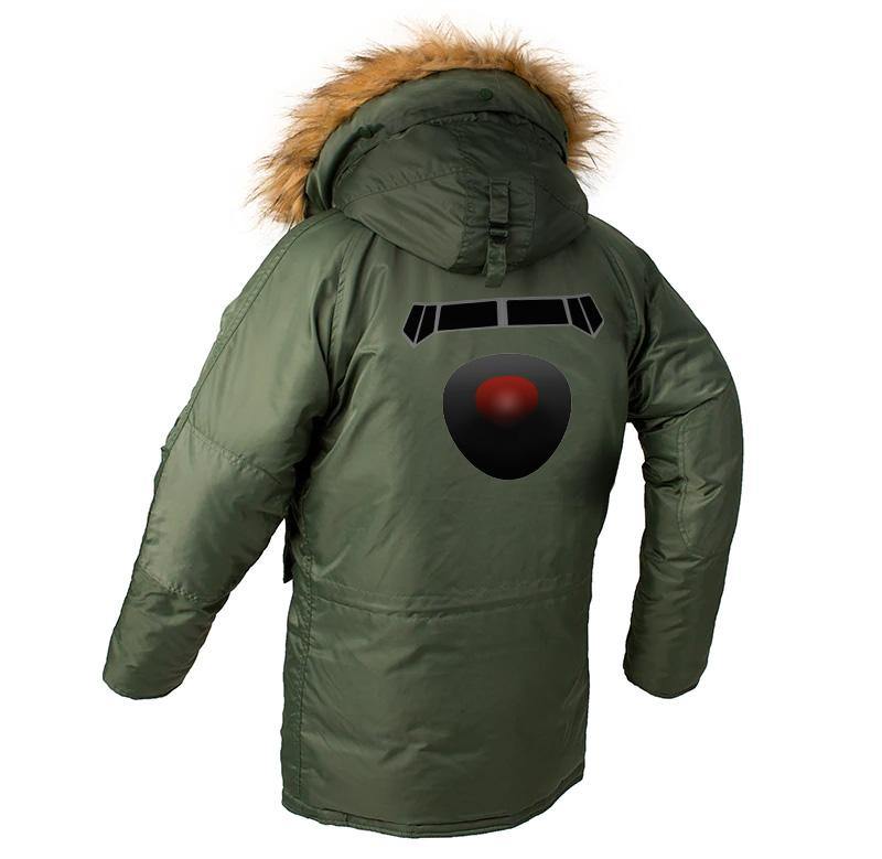 B DESIGNED WINTER N3B PUFFER COAT THE AV8R