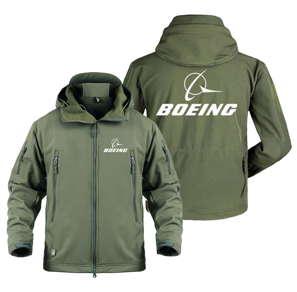 B LOGO DESIGNED MILITARY FLEECE THE AV8R