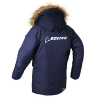 Thumbnail for B LOGO DESIGNED WINTER N3B PUFFER COAT THE AV8R