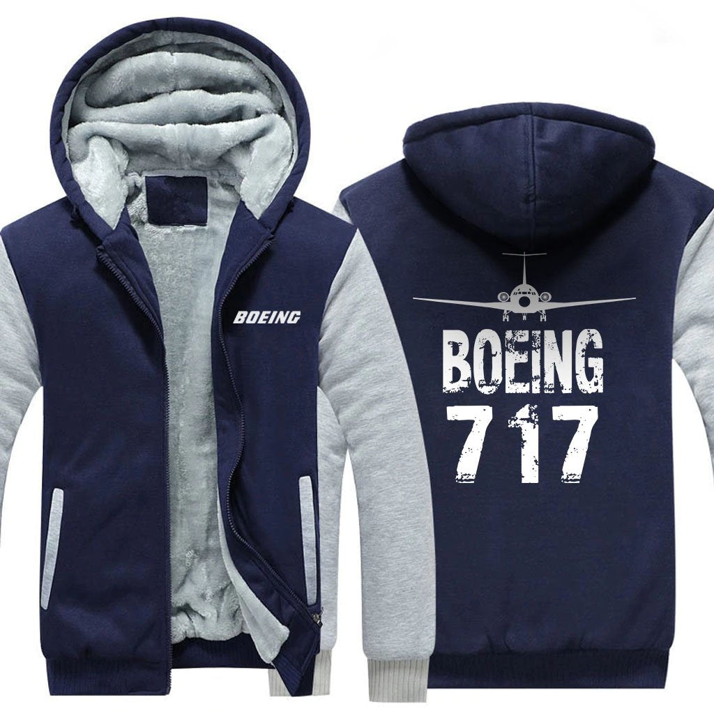 B717 DESIGNED ZIPPER SWEATER THE AV8R