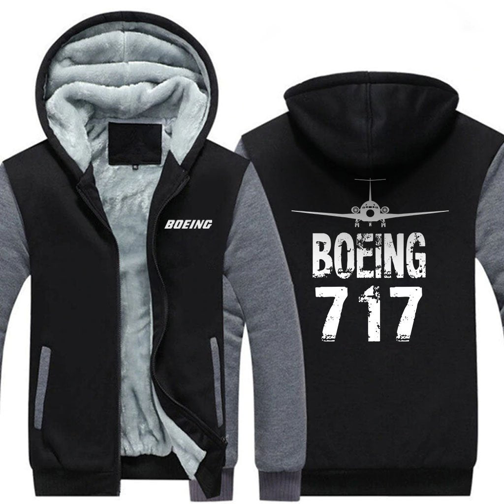 B717 DESIGNED ZIPPER SWEATER THE AV8R