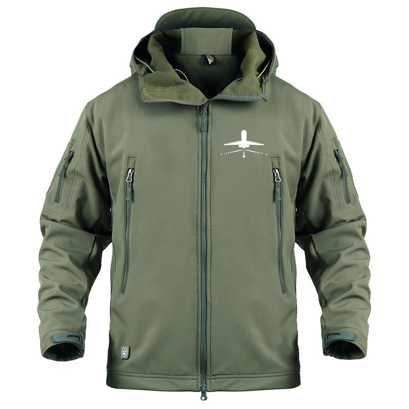 B717 RUNWAY LIGHT DESIGNED MILITARY FLEECE THE AV8R