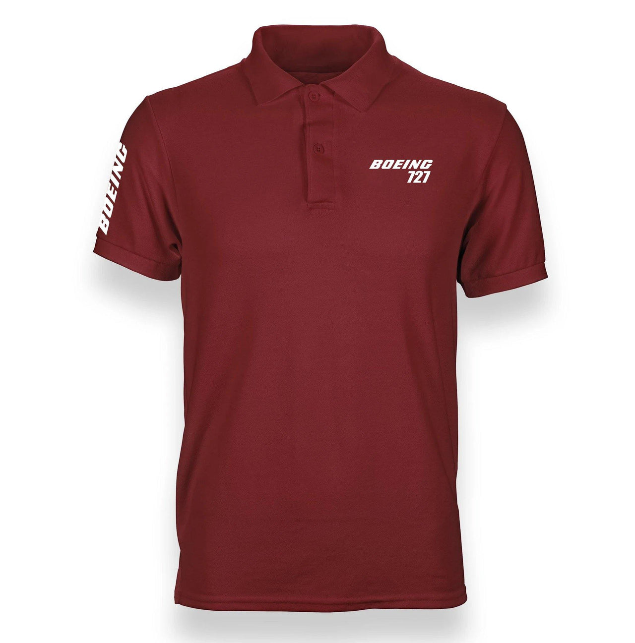 B727 DESIGNED POLO SHIRT THE AV8R