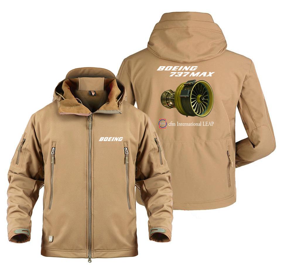 B737 CFM INTERNATIONAL LEAP DESIGNED MILITARY FLEECE THE AV8R