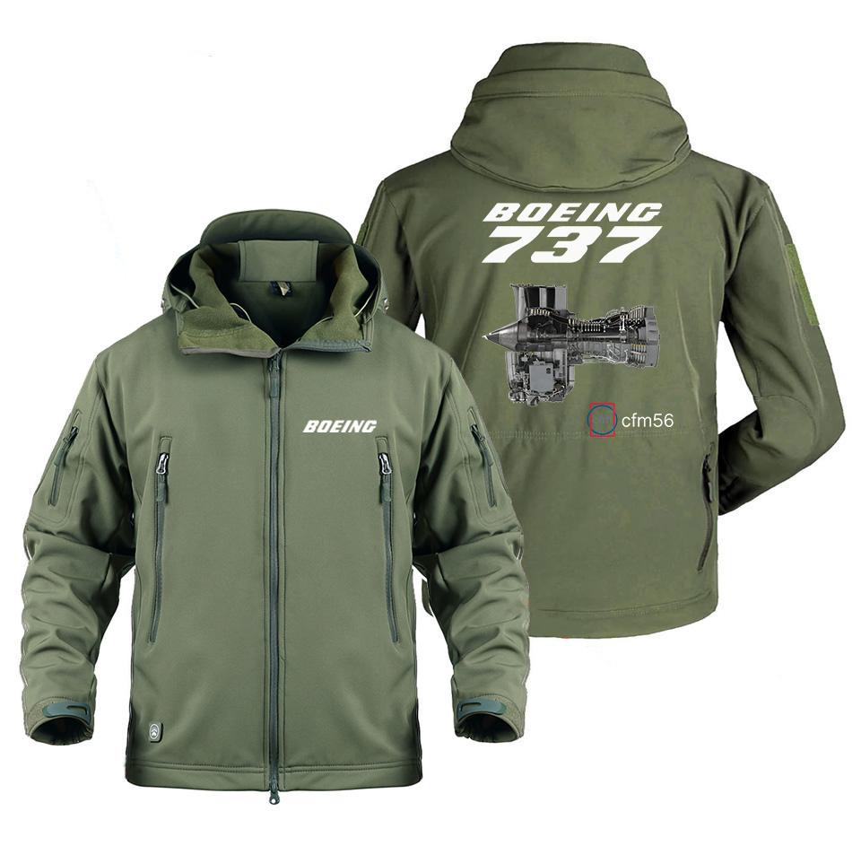 B737 CFM56 DESIGNED MILITARY FLEECE THE AV8R