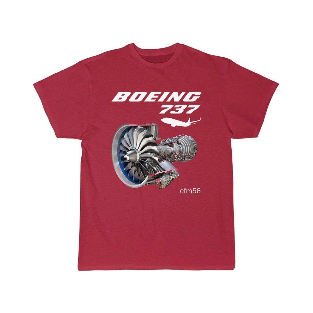 B737 CFM56 DESIGNED T SHIRT THE AV8R