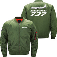 Thumbnail for Boeing 737 Ma-1 Bomber Jacket Flight Jacket Aviator Jack THE AV8R