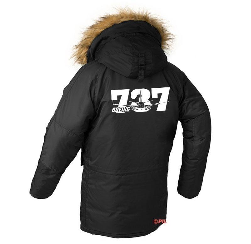 B737 DESIGNED WINTER N3B PUFFER COAT THE AV8R