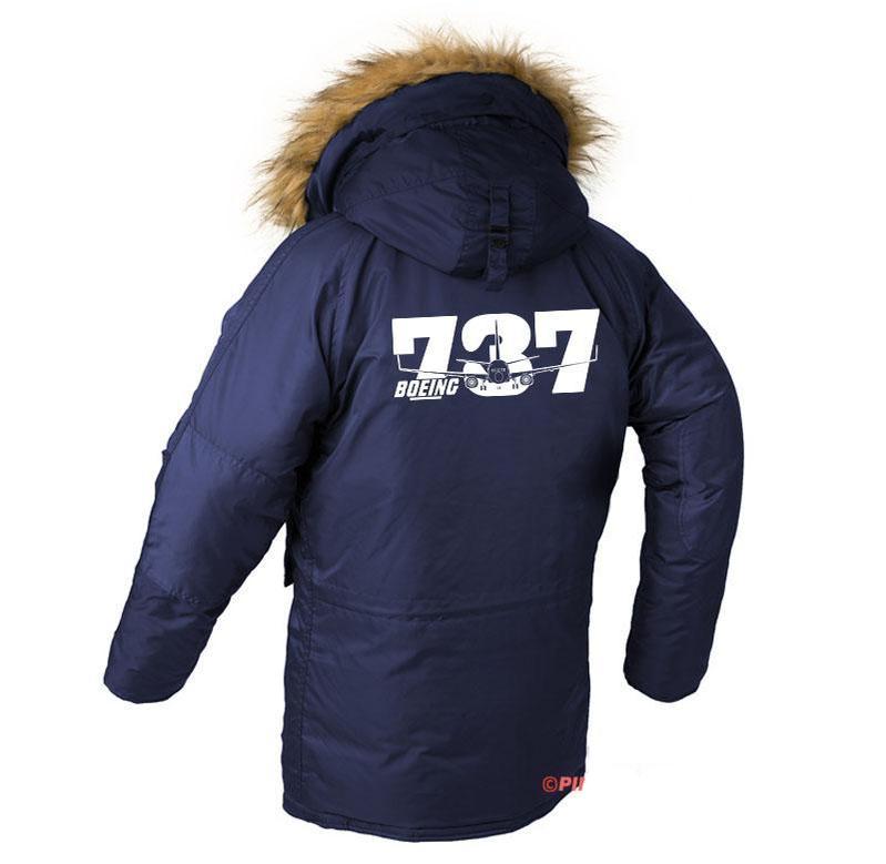 B737 DESIGNED WINTER N3B PUFFER COAT THE AV8R