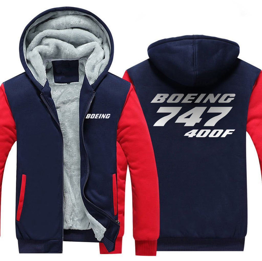 B747 400F DESIGNED ZIPPER SWEATER THE AV8R