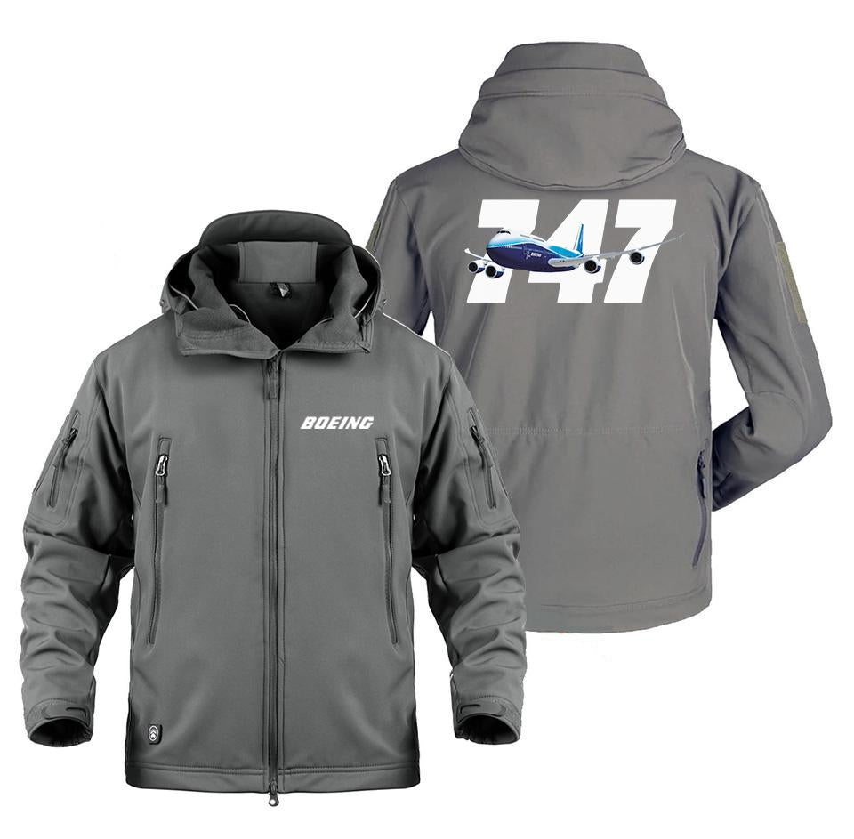 B747 DESIGNED MILITARY FLEECE THE AV8R