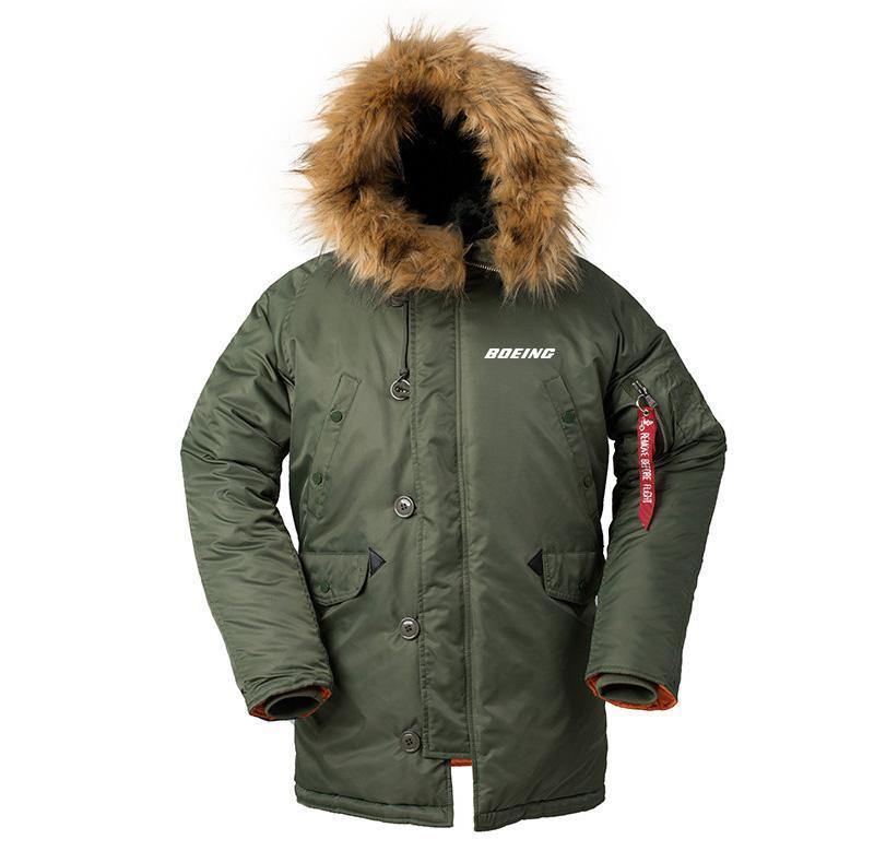 B747 DESIGNED WINTER N3B PUFFER COAT THE AV8R