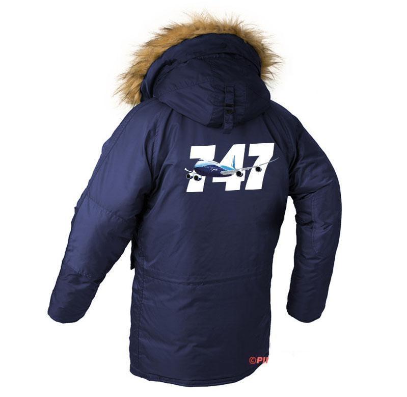 B747 DESIGNED WINTER N3B PUFFER COAT THE AV8R