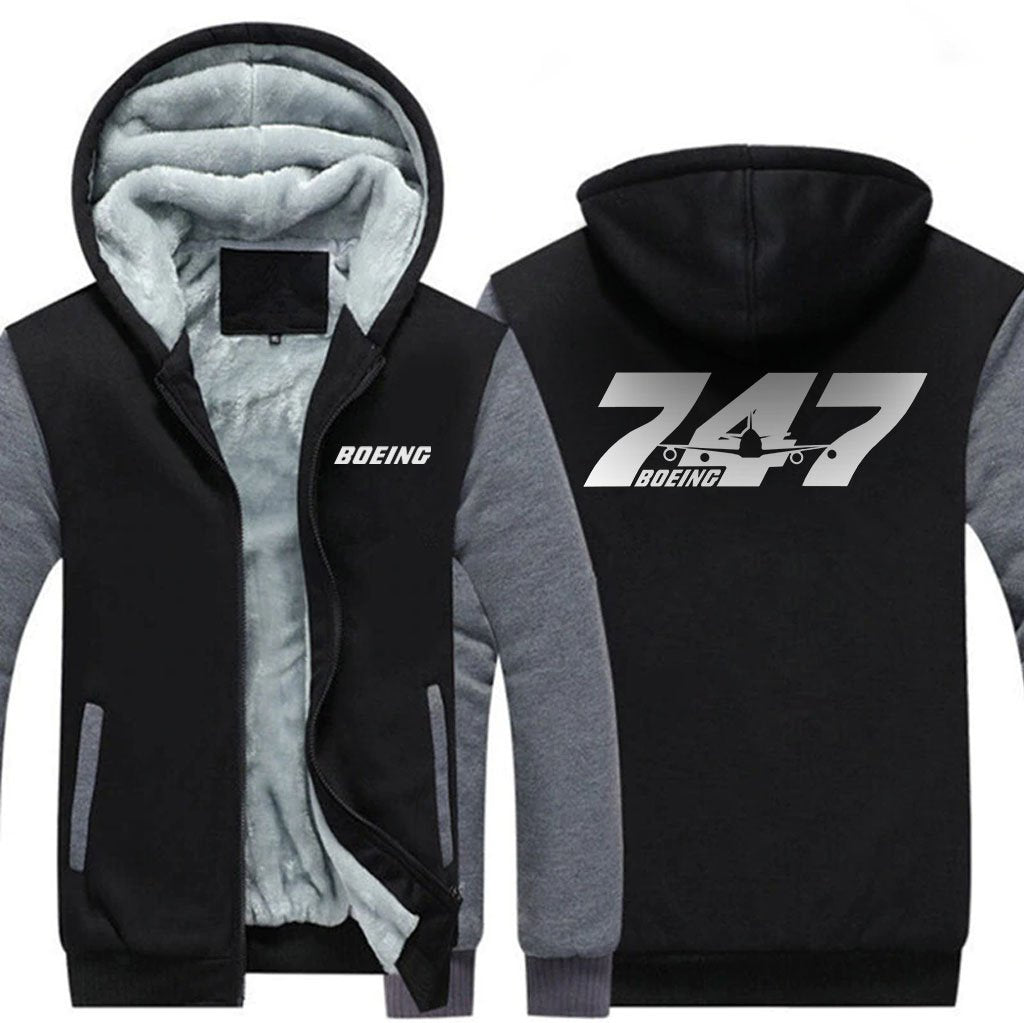 B747 DESIGNED ZIPPER SWEATER THE AV8R