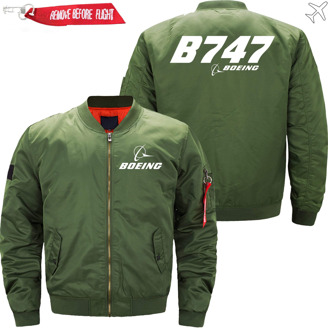 Boeing 747 Ma-1 Bomber Jacket Flight Jacket Aviator Jacket THE AV8R