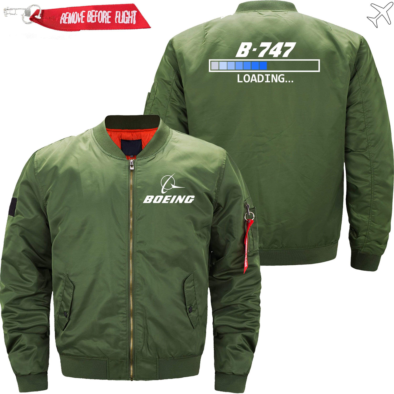 Boeing 747 Ma-1 Bomber Jacket Flight Jacket Aviator Jacket THE AV8R