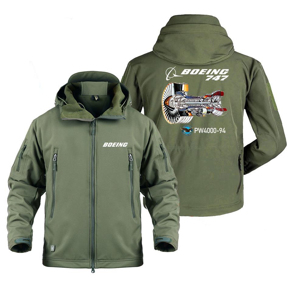 B747 PW4000-94 DESIGNED MILITARY FLEECE THE AV8R