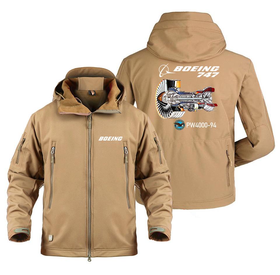 B747 PW4000-94 DESIGNED MILITARY FLEECE THE AV8R