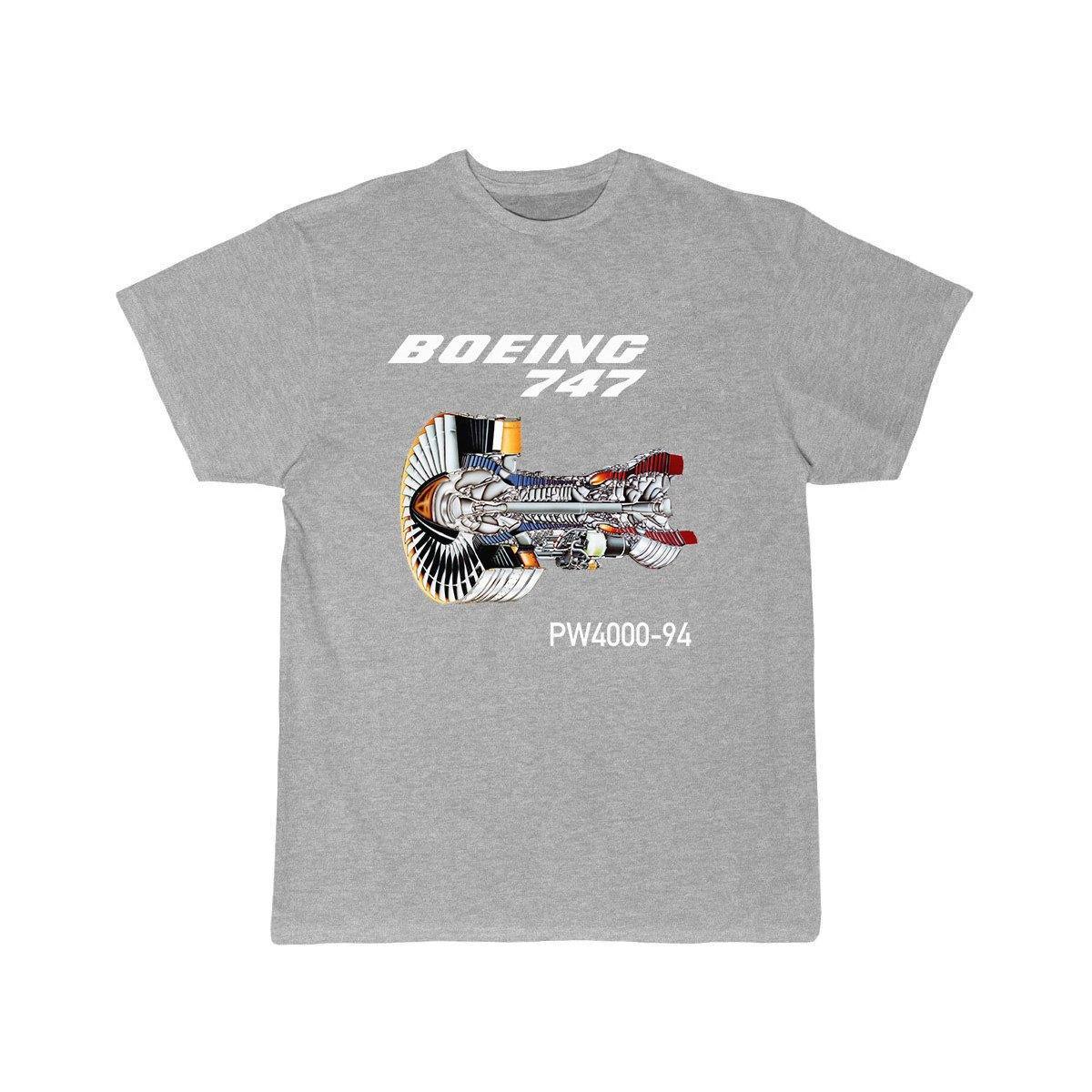 B747 PW4000-94 DESIGNED T-SHIRT THE AV8R